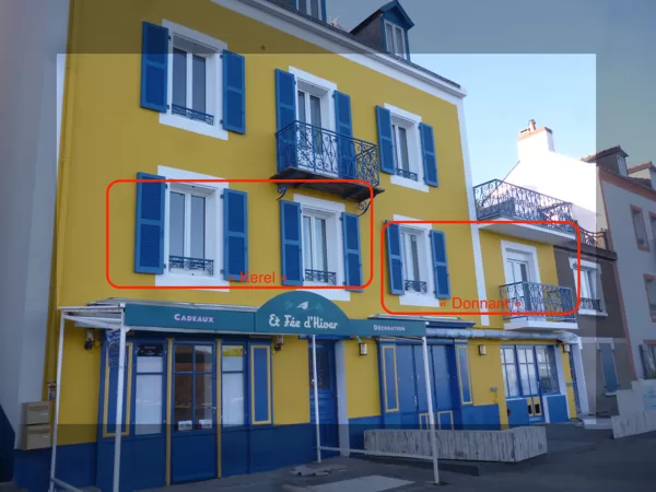 appartement "Kerel" au premier étage à gauche
